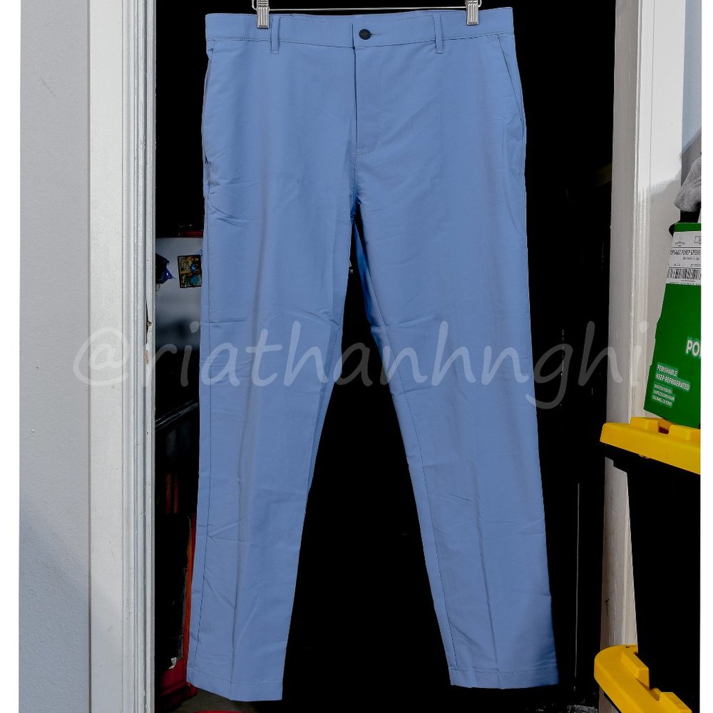 Banana Republic‎ Men's Flat Front Pant BLUE